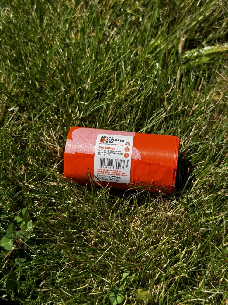 EXPLORER DOG Sáčky recyklované na psí hovínka 15 ks v 1 roli